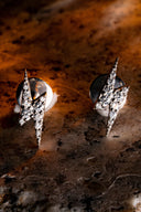 Zeus Silver Studs