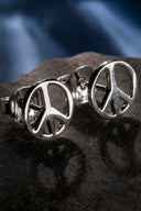 silver mens stud earrings