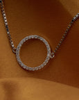 Luna Arc Silver Bracelet