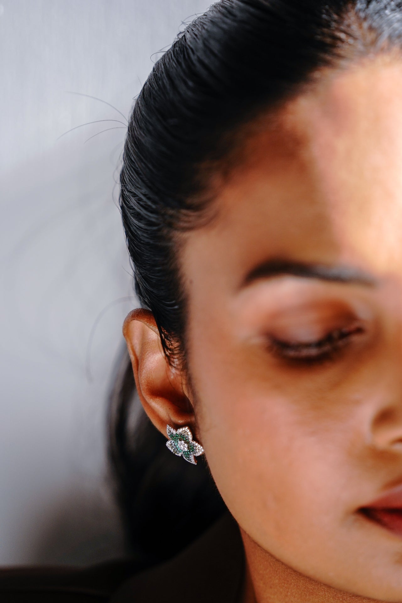 silver earring for women