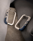 Nebula Frame Silver Earring