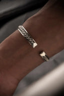 Agnirath Men's Silver Kada