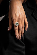 silver ring for girlfriend