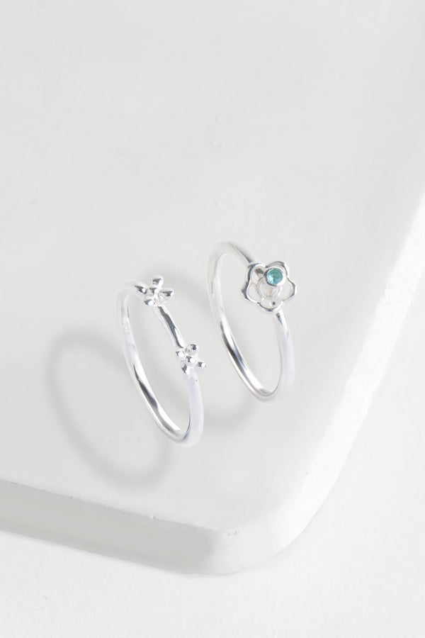 Floreon Silver Ring