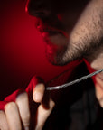 Onyx Coil Silver Chain
