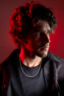 silver neck chain for men