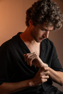 Sterling silver bracelets for men