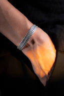 Sterling silver bracelets for men