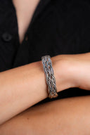 Ashen Twist Men's Silver Kada