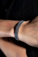 Sterling silver bracelets for men