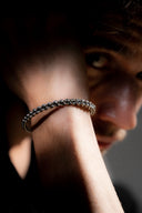 Sterling silver bracelets for men