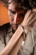 Sterling silver bracelets for men