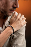 Sterling silver bracelets for men