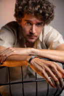 Sterling silver bracelets for men