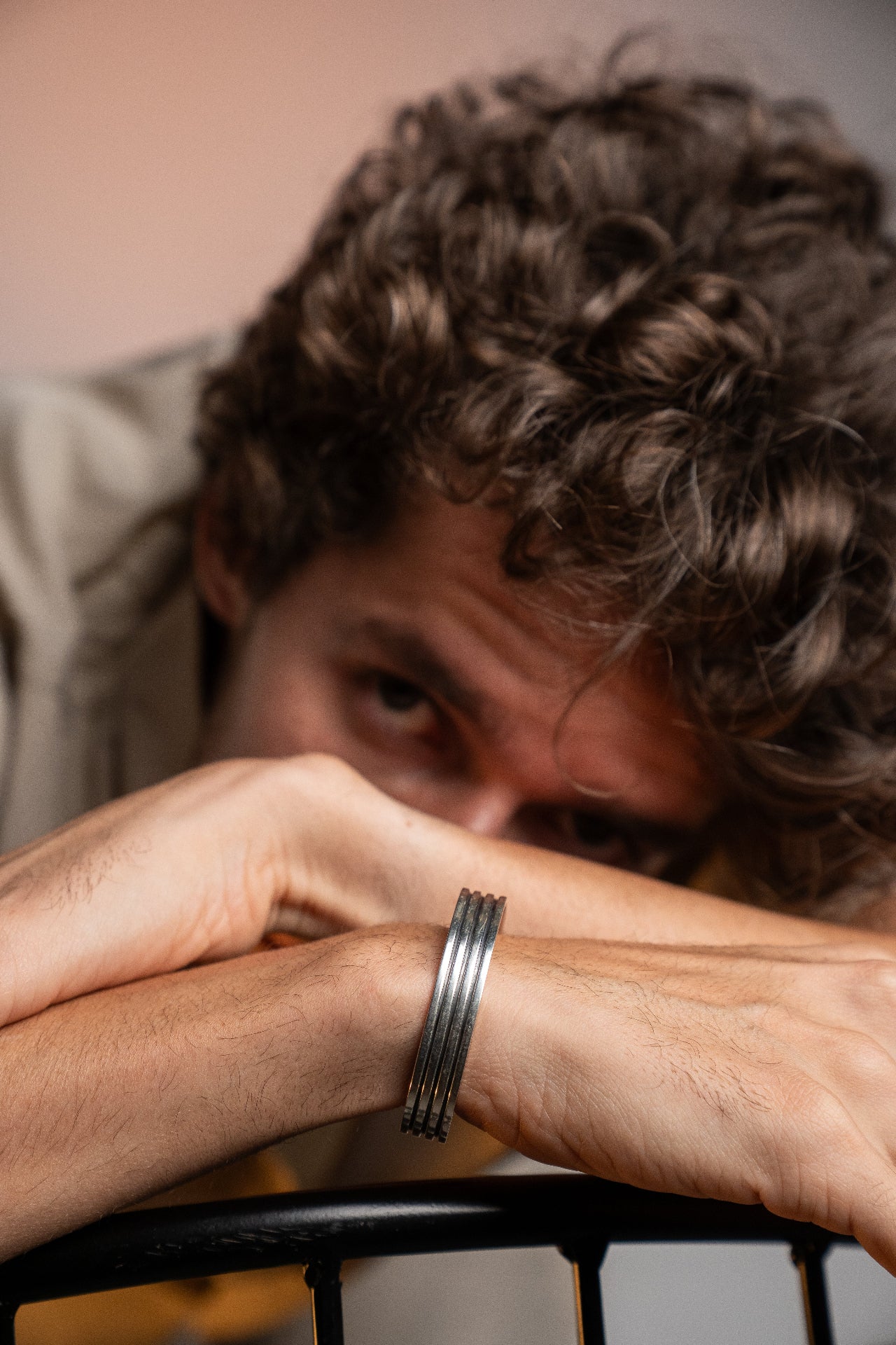 Sterling silver bracelets for men