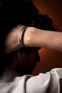 Sterling silver bracelets for men