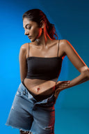 Velvet Petal Belly Button Ring