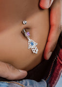 Sacred Glow Belly Button Ring