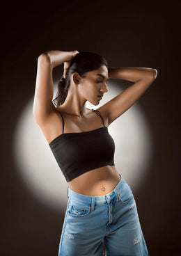 Scarlet Bloom Belly Button Ring