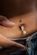 Ivory Grace Belly Button Ring