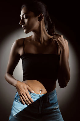 Ivory Grace Belly Button Ring