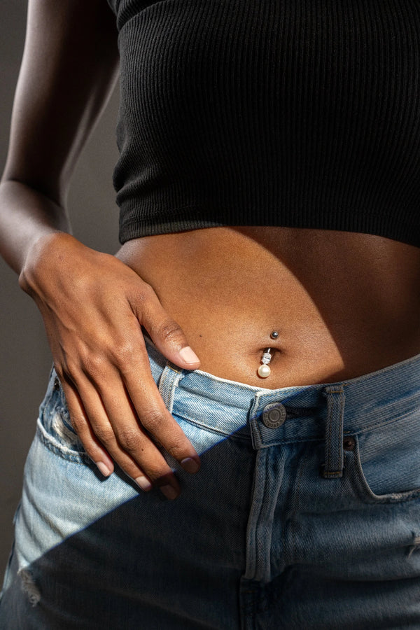 Ivory Grace Belly Button Ring