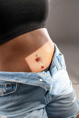 Blooming Grace Belly Button Ring