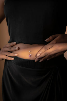 Eclipse Curve Belly Button Ring