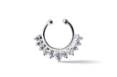 Selune Silver Septum Ring