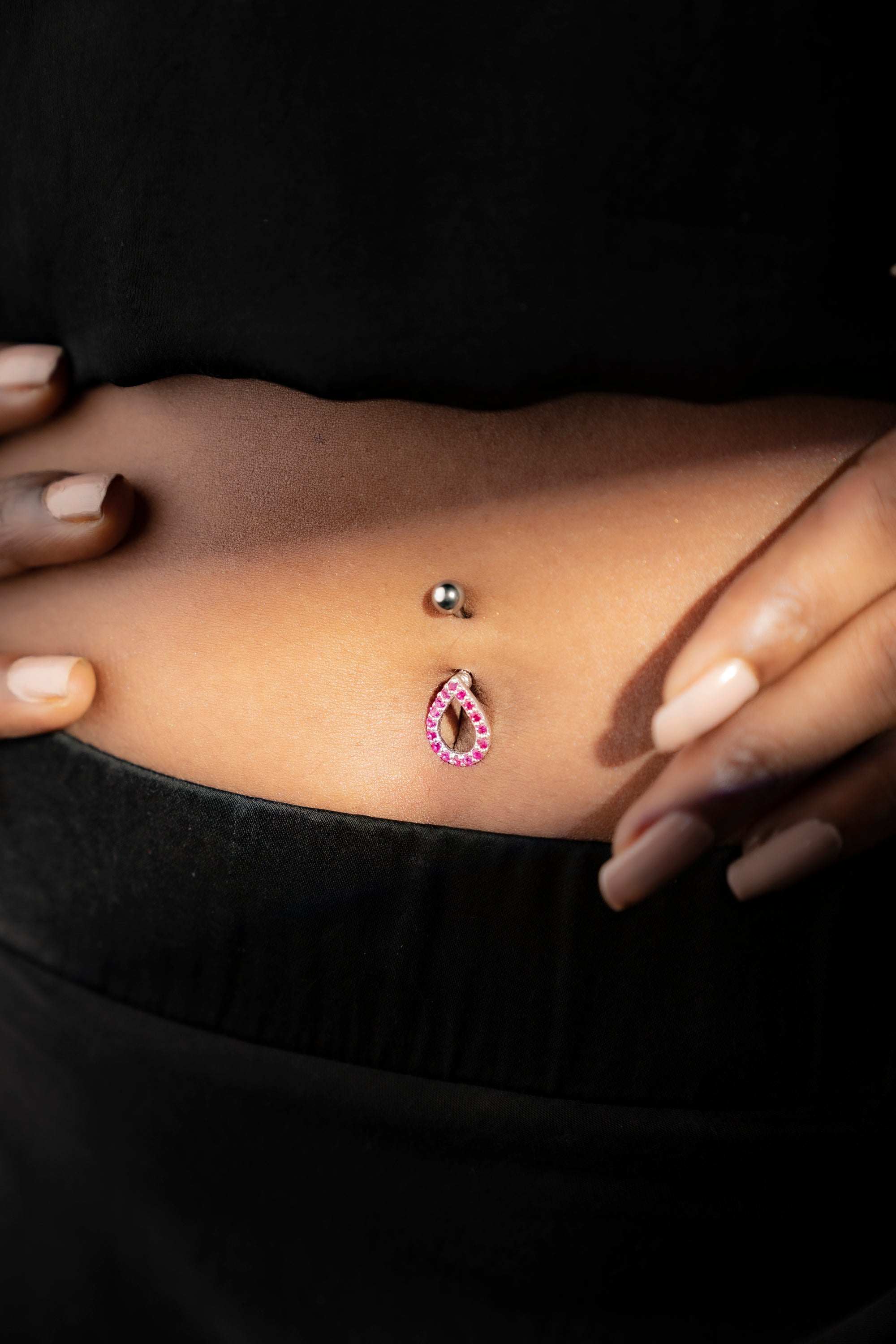 Eclipse Curve Belly Button Ring