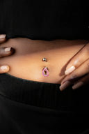 Eclipse Curve Belly Button Ring