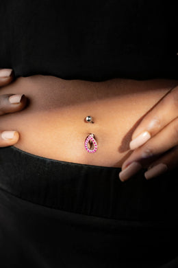 Eclipse Curve Belly Button Ring