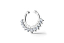 Selune Silver Septum Ring