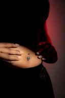 Heart's Whisper Belly Button Ring