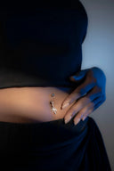 Celestial Leaf Belly Button Ring