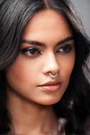 Vespera Silver Septum Ring