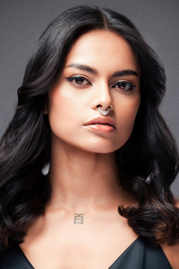 Vireya Silver Septum Ring