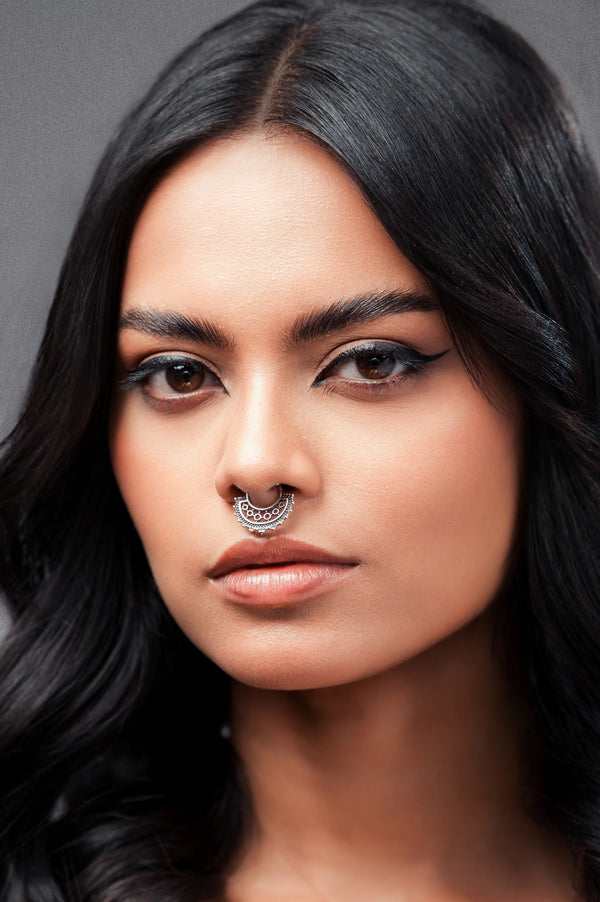 Svelda Silver Septum Ring
