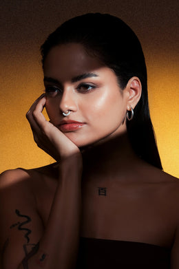 Luneth Silver Septum Ring