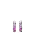 Power Trip 925 Sterling Silver Hoop Earrings