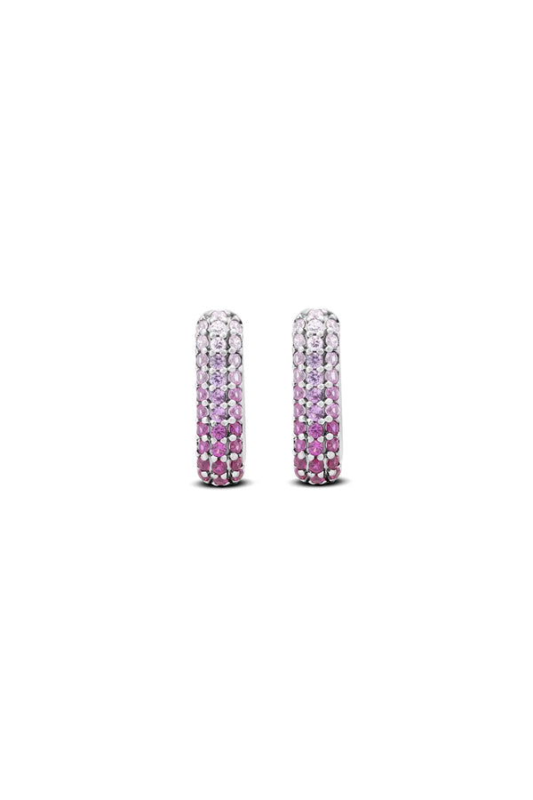 Power Trip 925 Sterling Silver Hoop Earrings