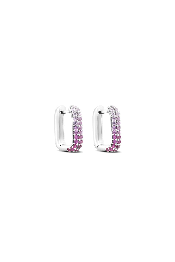 Power Trip 925 Sterling Silver Hoop Earrings