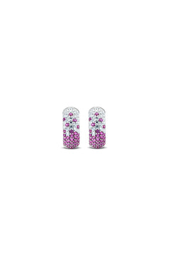 The Warning 925 Sterling Silver Hoop Earrings