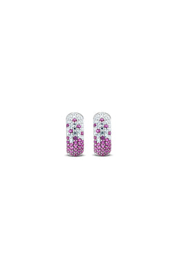 The Warning 925 Sterling Silver Hoop Earrings