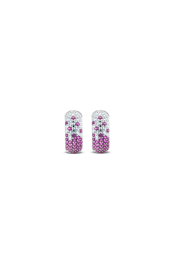 The Warning 925 Sterling Silver Hoop Earrings