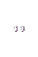 The Warning 925 Sterling Silver Hoop Earrings