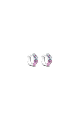 The Warning 925 Sterling Silver Hoop Earrings