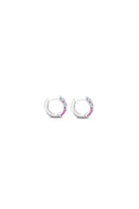 The Warning 925 Sterling Silver Hoop Earrings