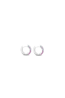 The Warning 925 Sterling Silver Hoop Earrings