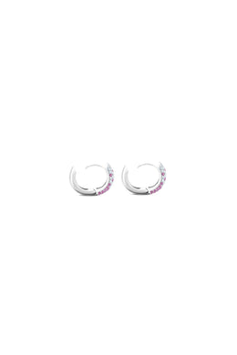 The Warning 925 Sterling Silver Hoop Earrings